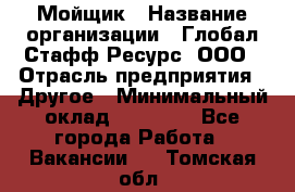 Мойщик › Название организации ­ Глобал Стафф Ресурс, ООО › Отрасль предприятия ­ Другое › Минимальный оклад ­ 30 000 - Все города Работа » Вакансии   . Томская обл.